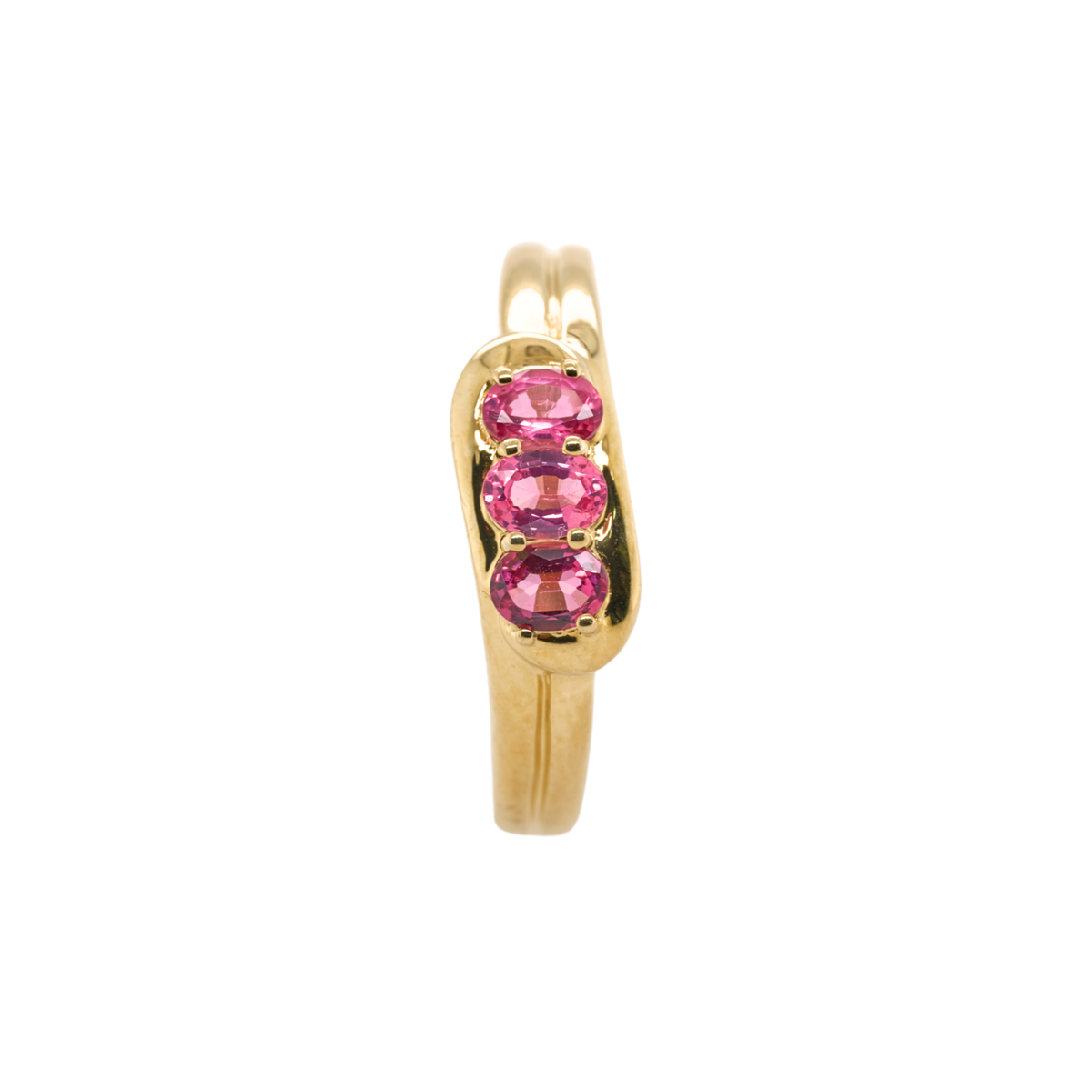 14K Yellow Gold Tourmaline Ring