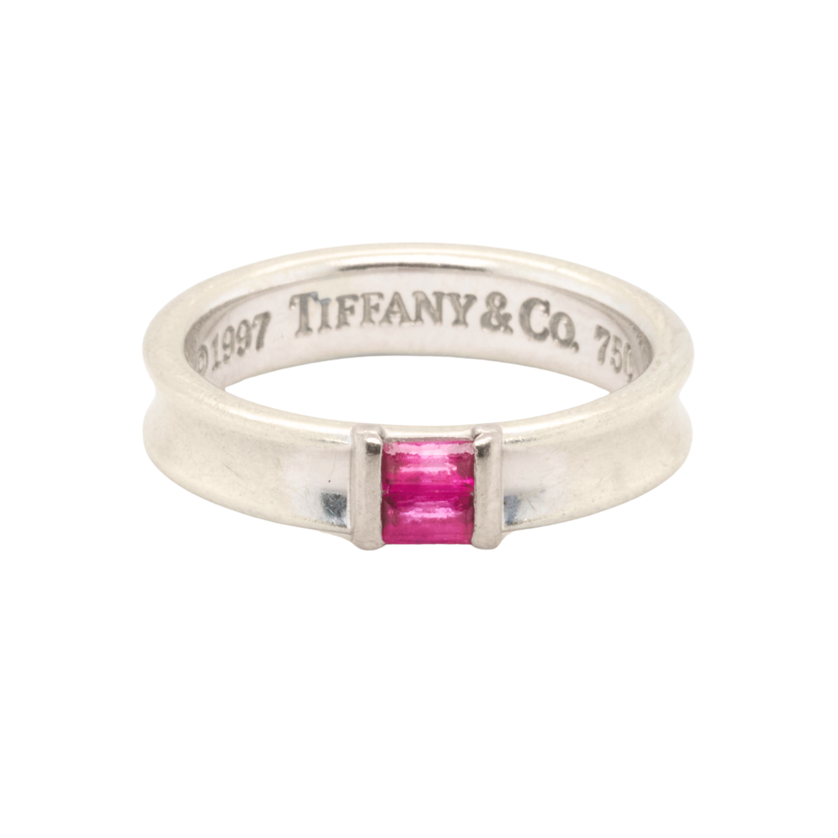 18K White Gold Ring
