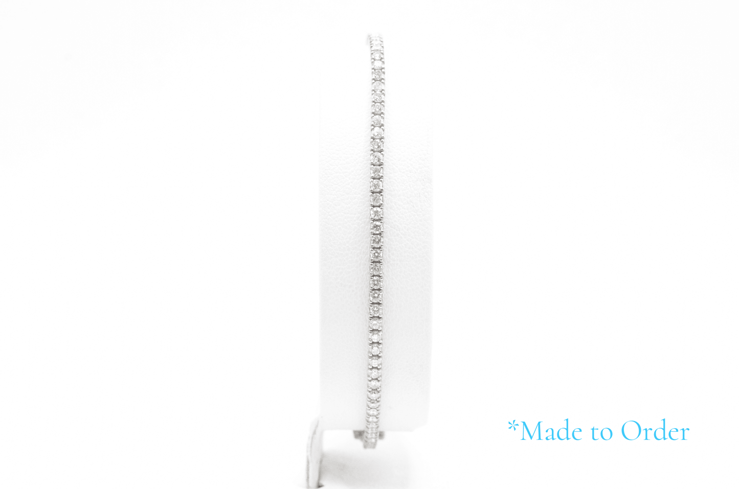 2.75mm Made To Order Natural Diamond Tennis Bracelets 14K Made To Order Natural Diamond Tennis Bracelets
