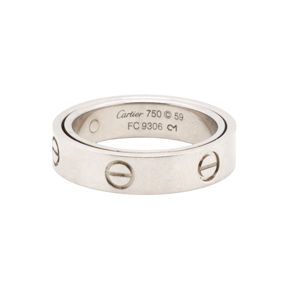 18K White Gold Ring