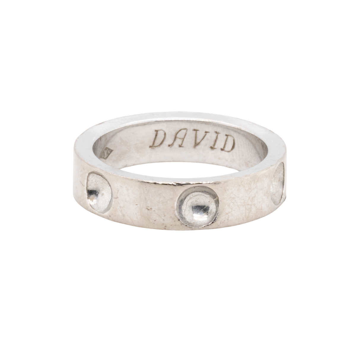 18K White Gold Ring