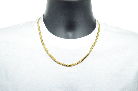 5mm Solid Gold Miami Cuban Chains