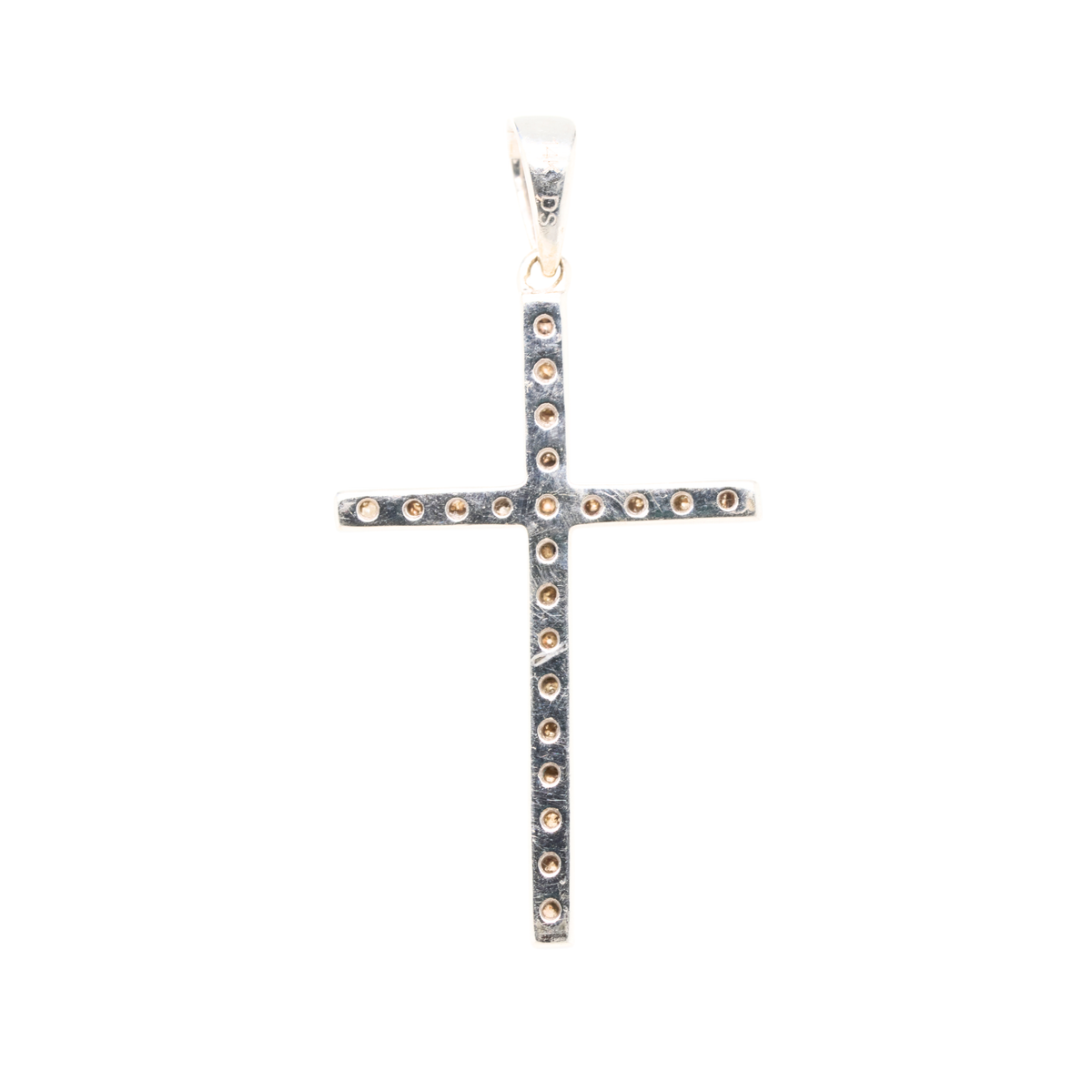 0.25 CTTW Round Natural Diamond Pendant in 14K White Gold