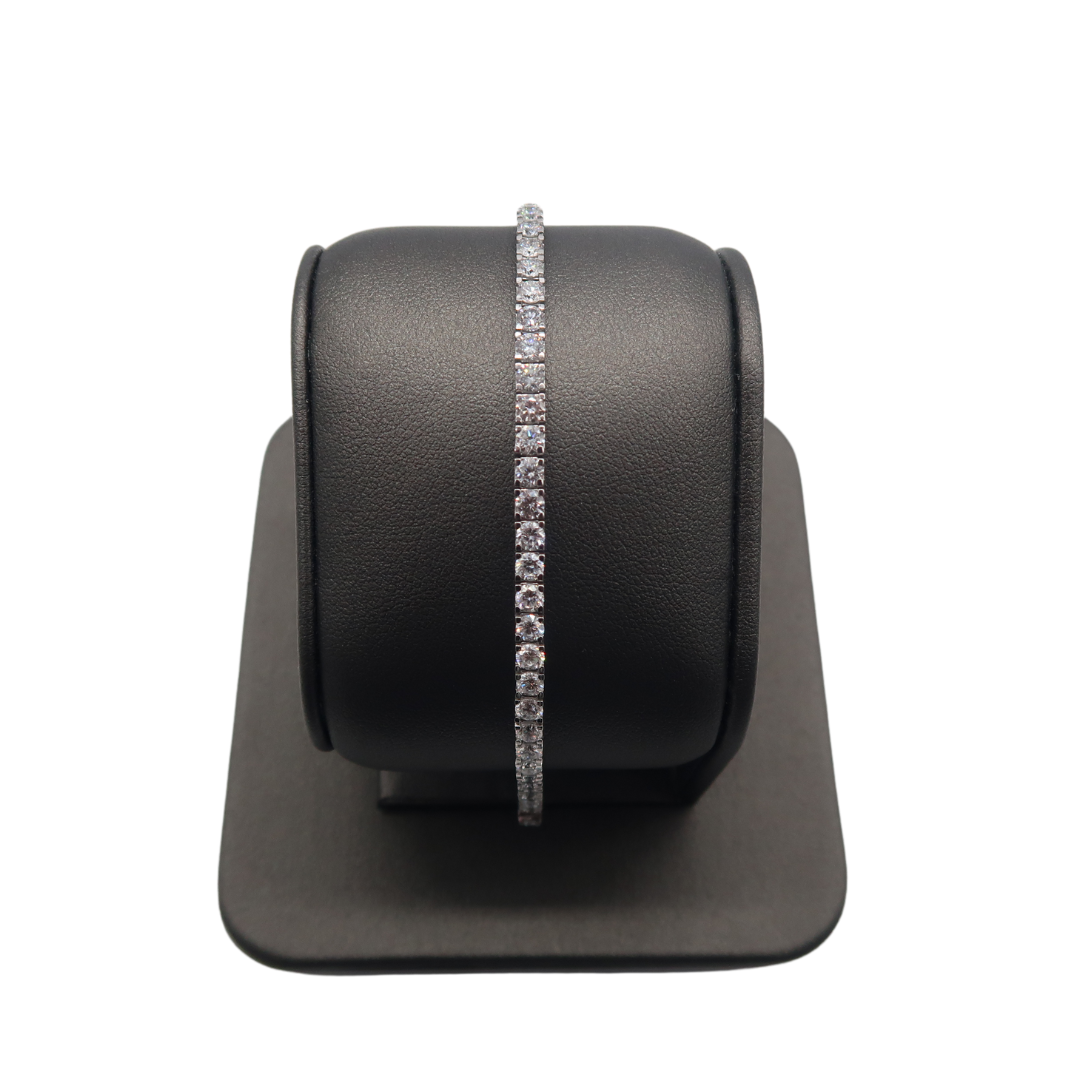 7cttw Lab Grown Diamond Tennis Bracelet 7" 14K Black Friday Sale