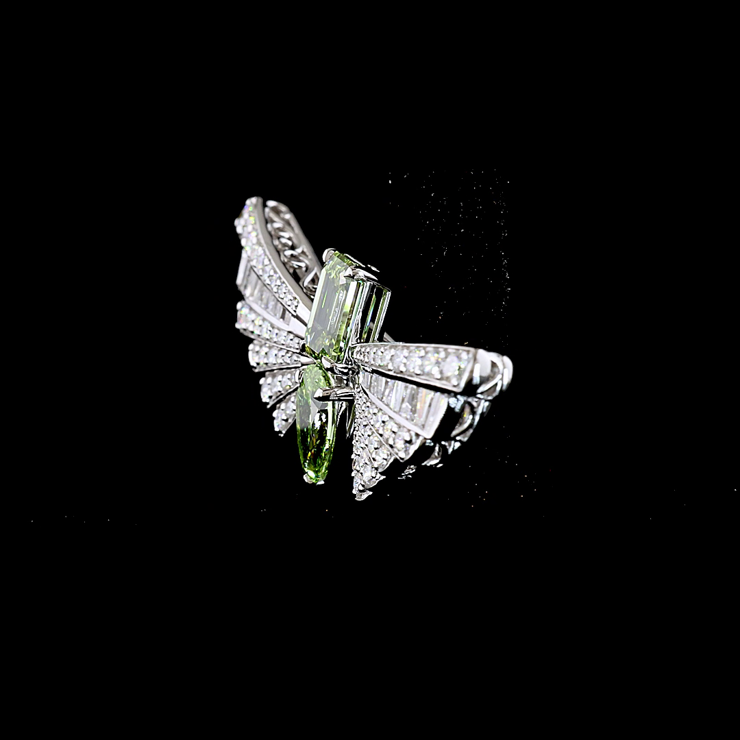 4.06 CTTW MIX Lab Grown Diamond Special (FV.GN Color and VVS2 Clarity)