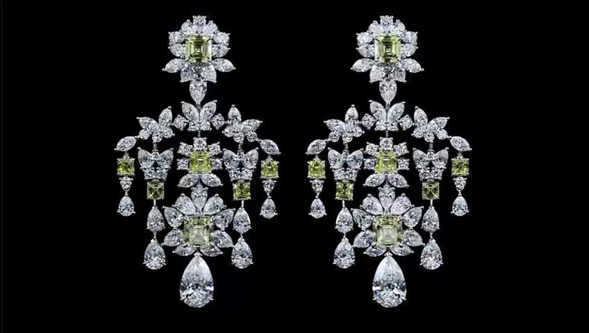 30.01 CTTW MIX Lab Diamond Special Earring (F Color and VS1 Clarity)