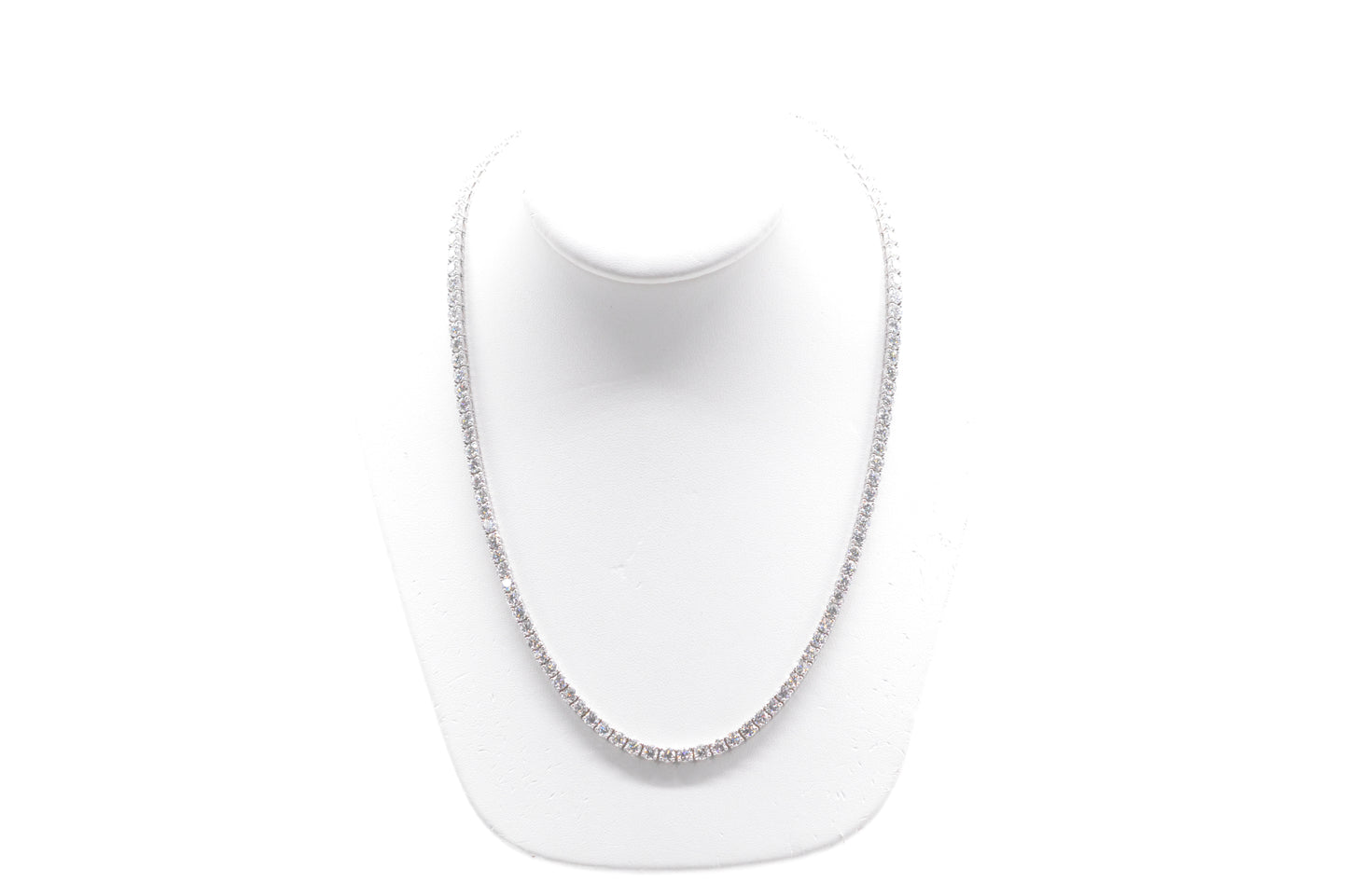 4.5mm Made to Order Natural Diamond Tennis Chain 14K Made to Order Natural Tennis Chains