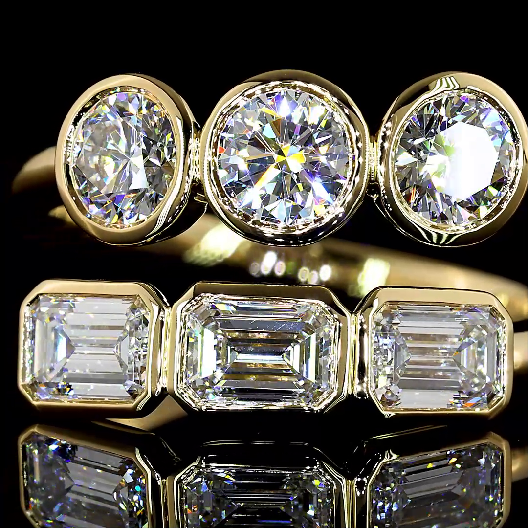 1.77 CTTW MIX Lab Diamond Special Eternity Band (E Color and VS Clarity)