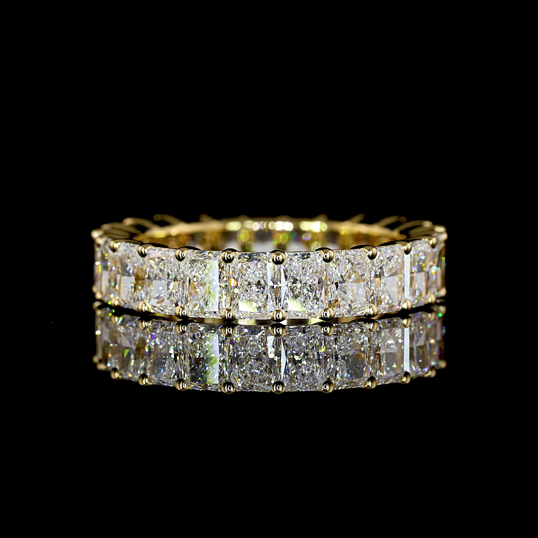 3.90 CTTW Radiant Lab Diamond Full Eternity (E Color and VS Clarity)