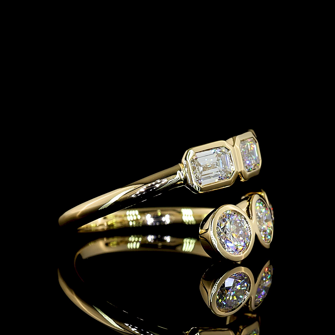 1.79 CTTW MIX Lab Diamond Special Eternity Band