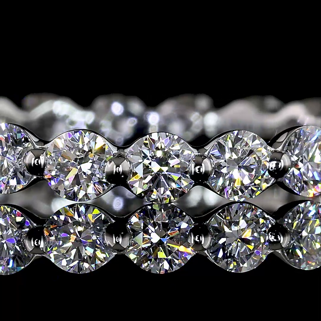 1.14 CTTW Round Lab Diamond Full Eternity (E Color and VS Clarity)