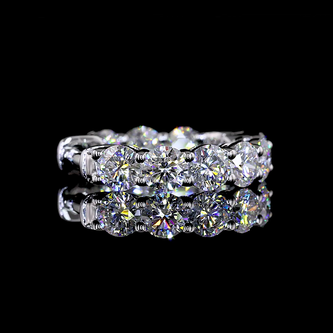 1.89 CTTW Round Lab Diamond Huggies Earring (E/F Color and VS/VS1 Clarity)