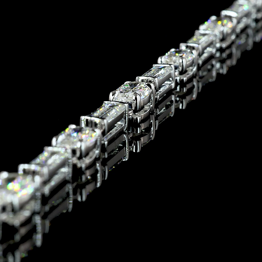 11.61 CTTW MIX Lab Diamond Special Necklace 16.5"