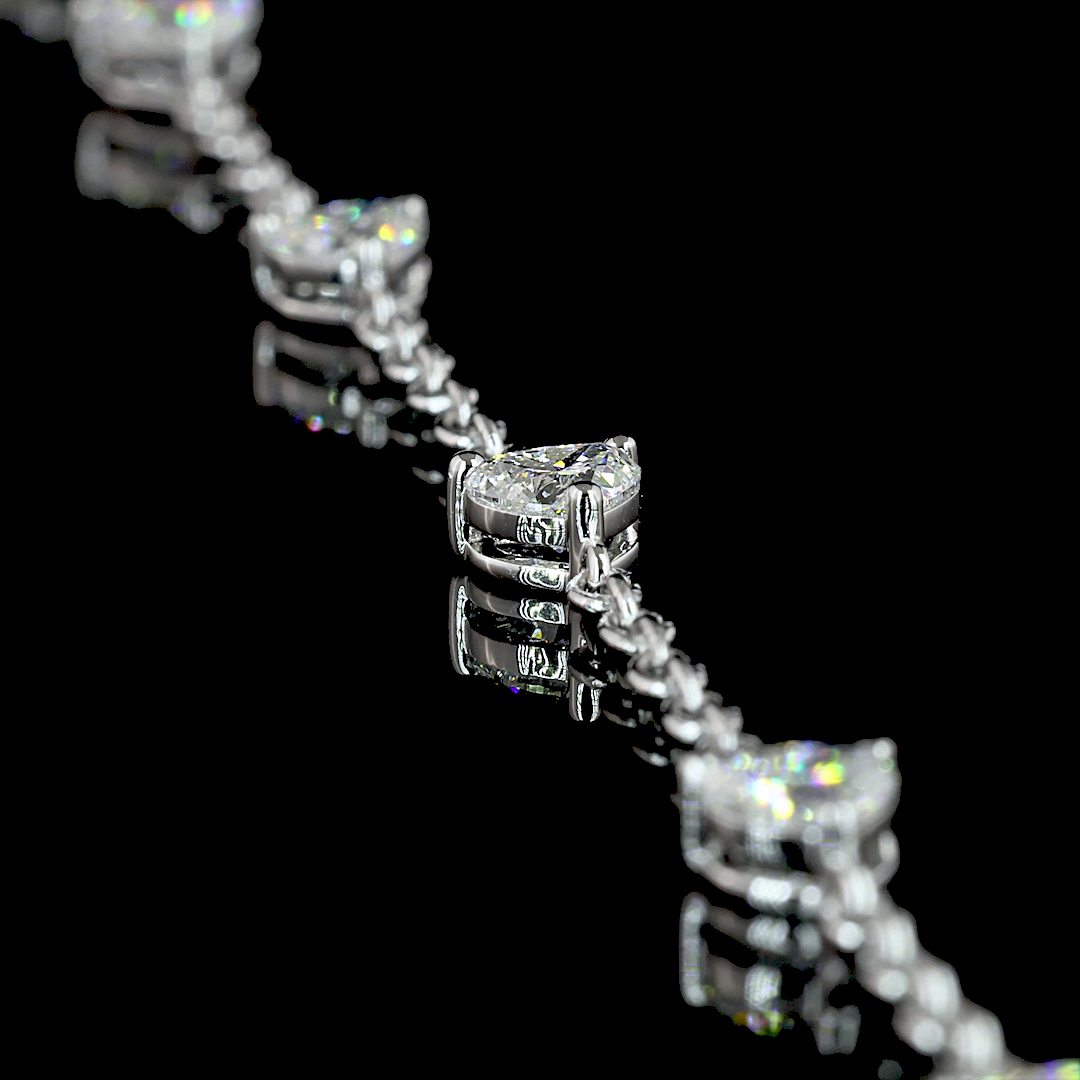 8.87 CTTW MIX Lab Diamond Special Necklace 16.5"