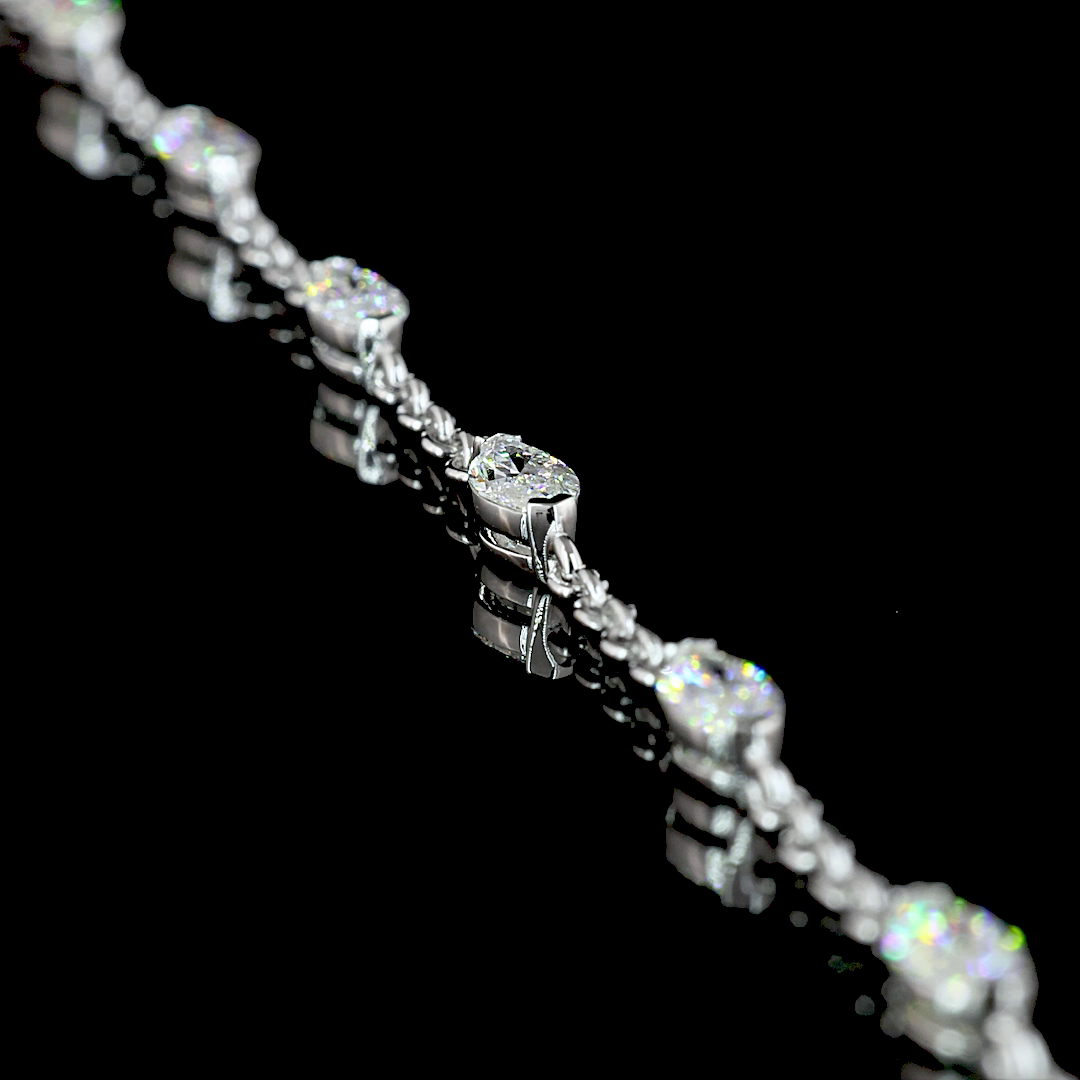 5.19 CTTW MIX Lab Diamond Special Necklace 16.5"