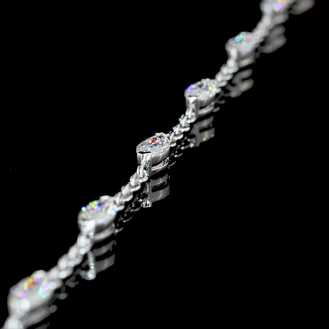 5.19 CTTW MIX Lab Diamond Special Necklace 16.5"