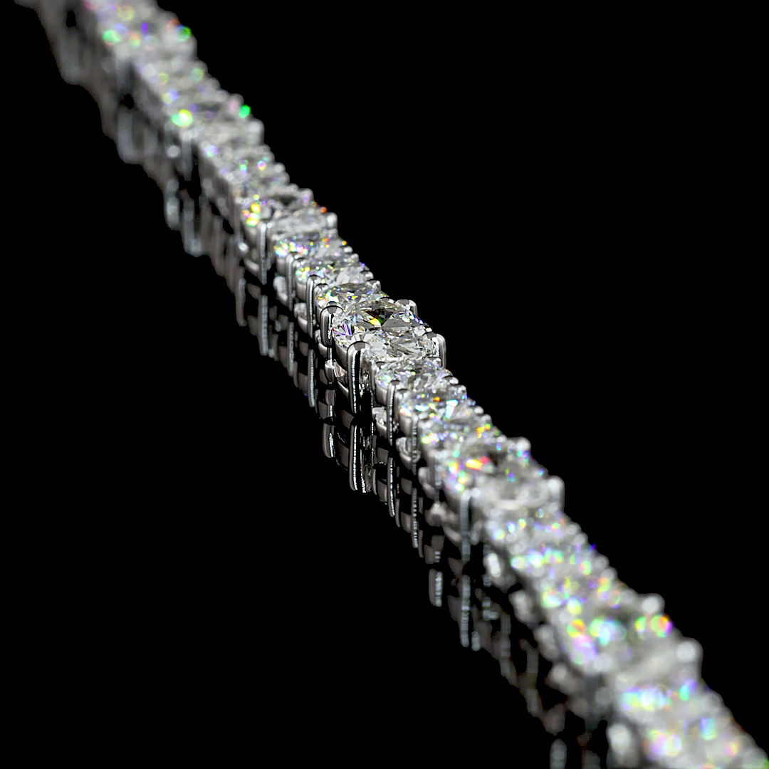 13.91 CTTW MIX Lab Diamond Special Necklace 16.5"