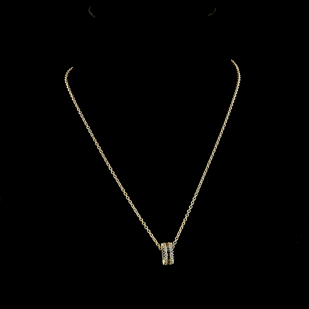1.24 CTTW Bag Natural Diamond Special Necklace Pendant (H Color and SI Clarity)