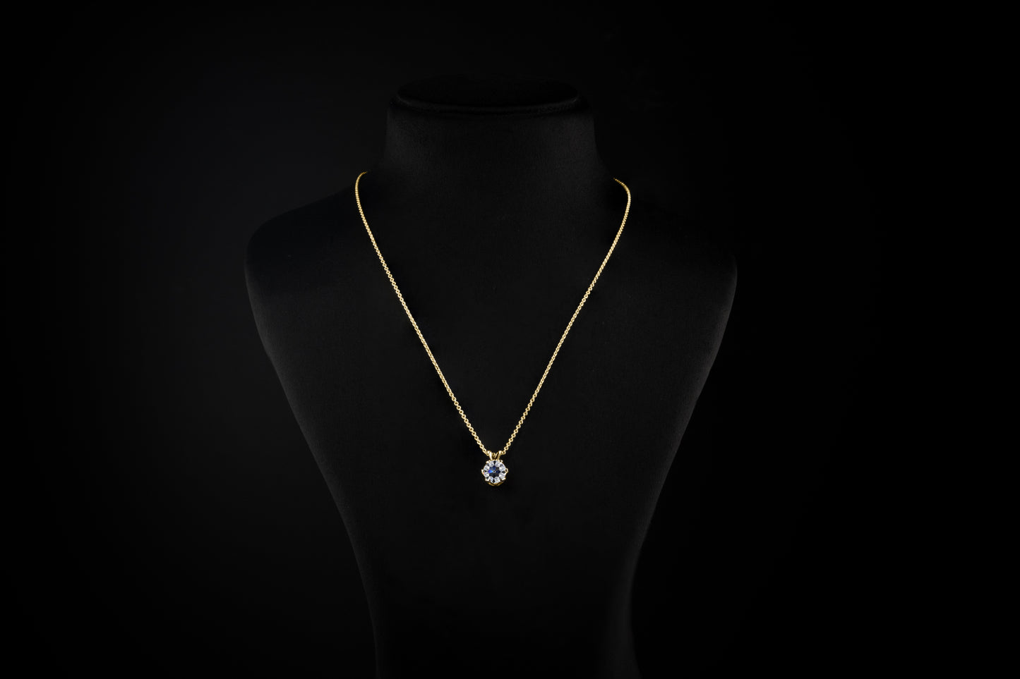 2.06 CT Old European Brilliant Lab Diamond Solitaire Necklace Pendant (D Color and VS1 Clarity)