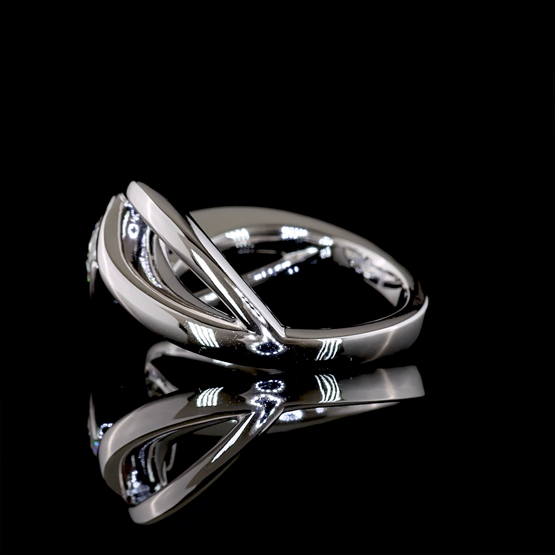 1.09 CT Round Lab Grown Diamond Solitaire Ring Sz. 6 (D Color and VVS2 Clarity)