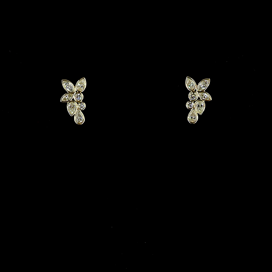 Natural Diamond Earrings