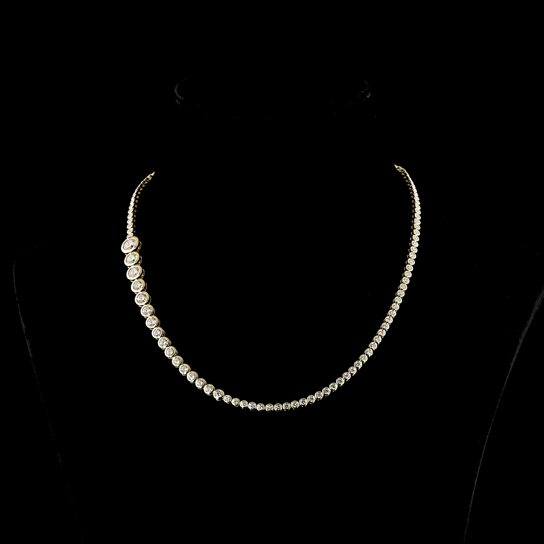 Lab Diamond Riviera Necklaces