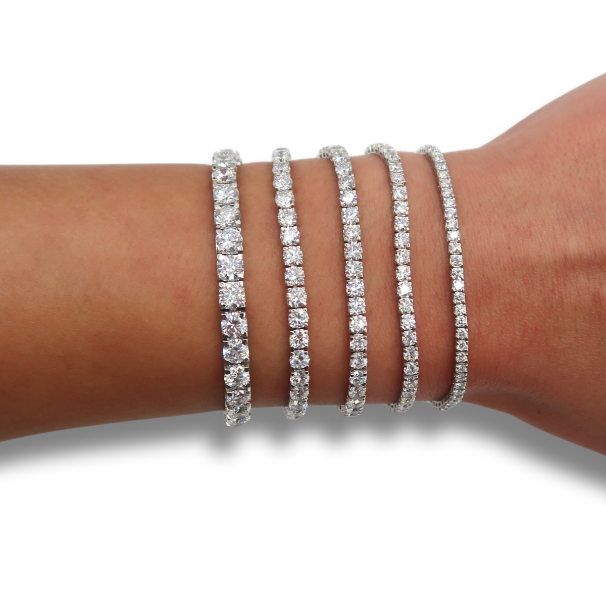 Black Friday Sale 25: Lab Diamond Tennis Bracelets
