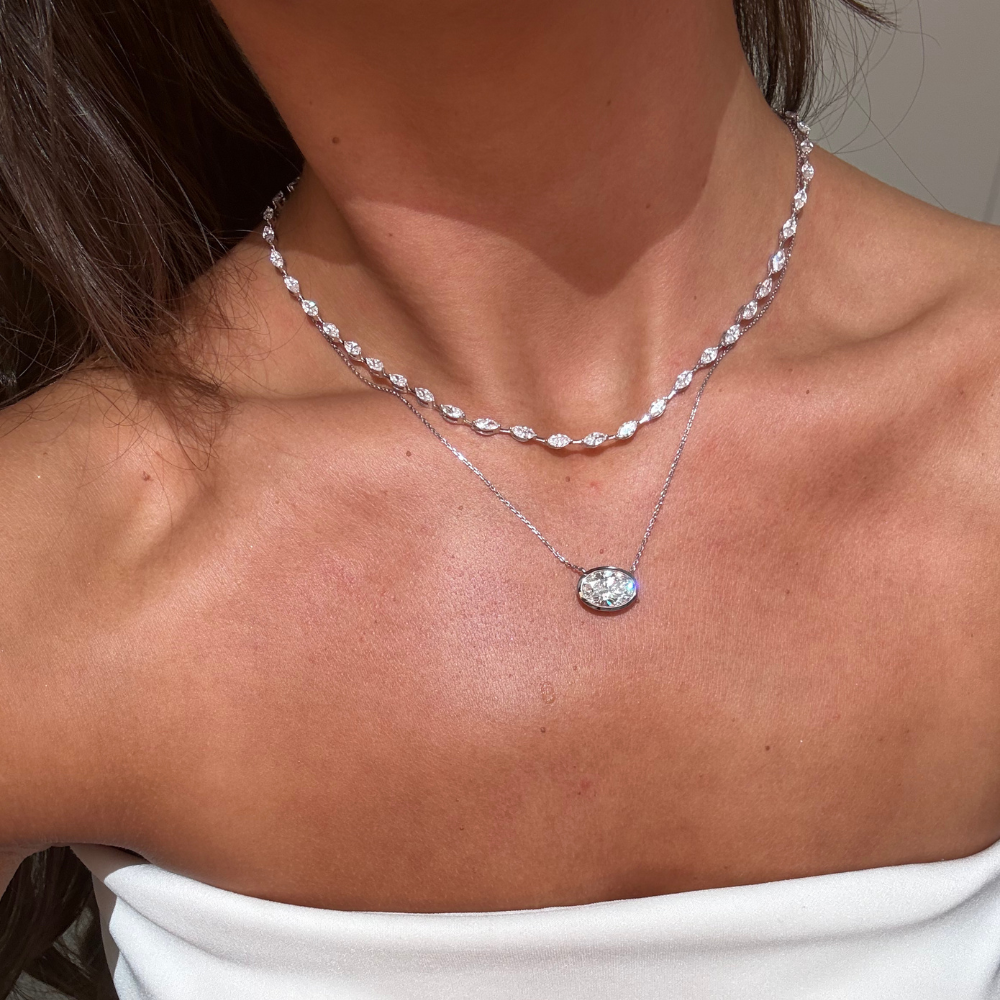 All In-Store Lab Diamond Necklaces