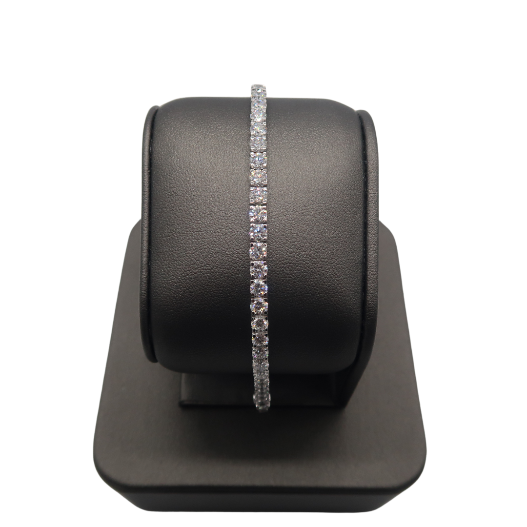 10cttw Lab Grown Diamond Tennis Bracelet 7" 14K Black Friday Sale