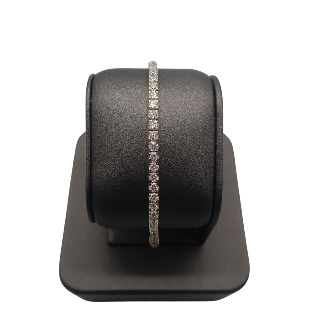 10cttw Lab Grown Diamond Tennis Bracelet 7" 14K Black Friday Sale