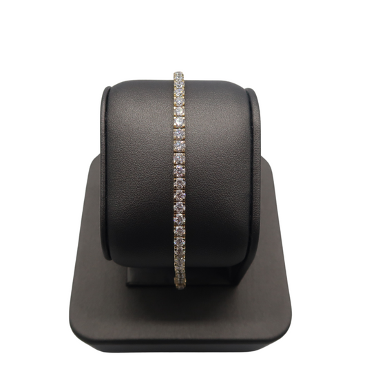 10cttw Lab Grown Diamond Tennis Bracelet 7" 14K Black Friday Sale