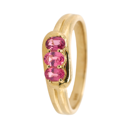 14K Yellow Gold Tourmaline Ring