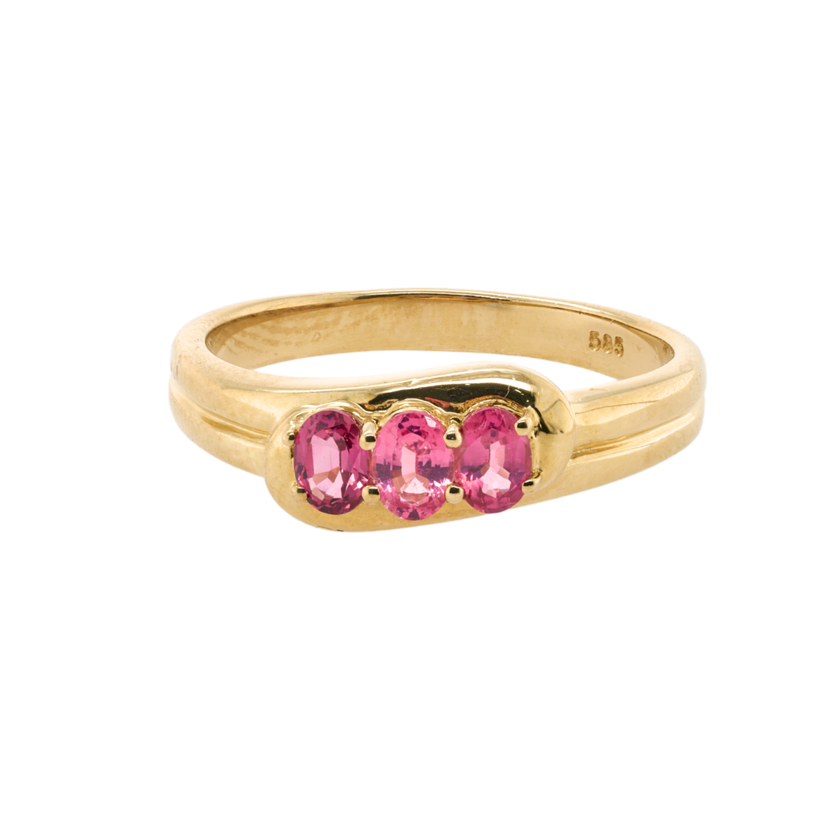 14K Yellow Gold Tourmaline Ring