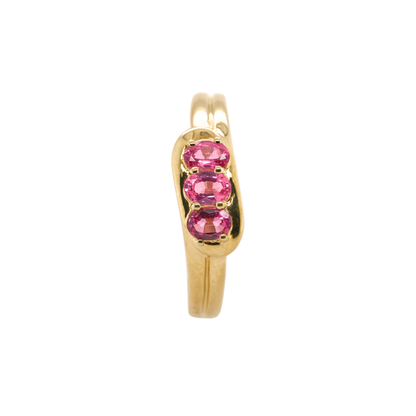 14K Yellow Gold Tourmaline Ring