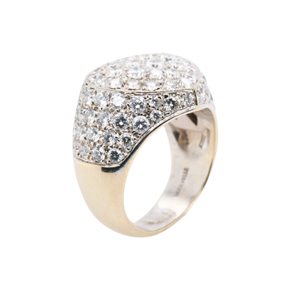 18K White Gold Diamond Ring