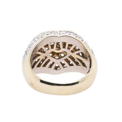 18K White Gold Diamond Ring