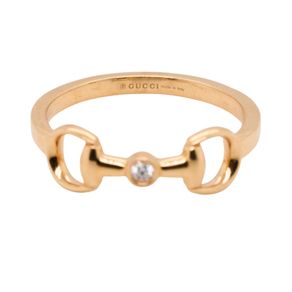 18K Yellow Gold Diamond Ring