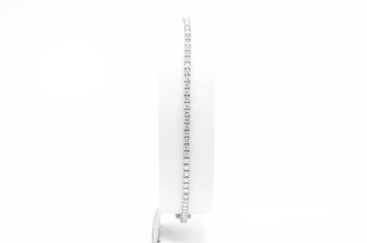 2.75mm Made To Order Lab Grown Diamond Tennis Bracelets 14K Made To Order Lab Tennis Bracelets