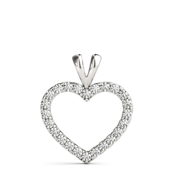 Multi-Diamond Round Pendant
