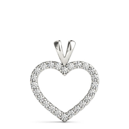 Multi-Diamond Round Pendant
