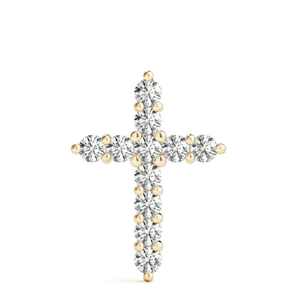 14K Yellow Gold Diamond Fashion Pendant