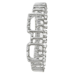 Multi-Diamond Circle Pendant