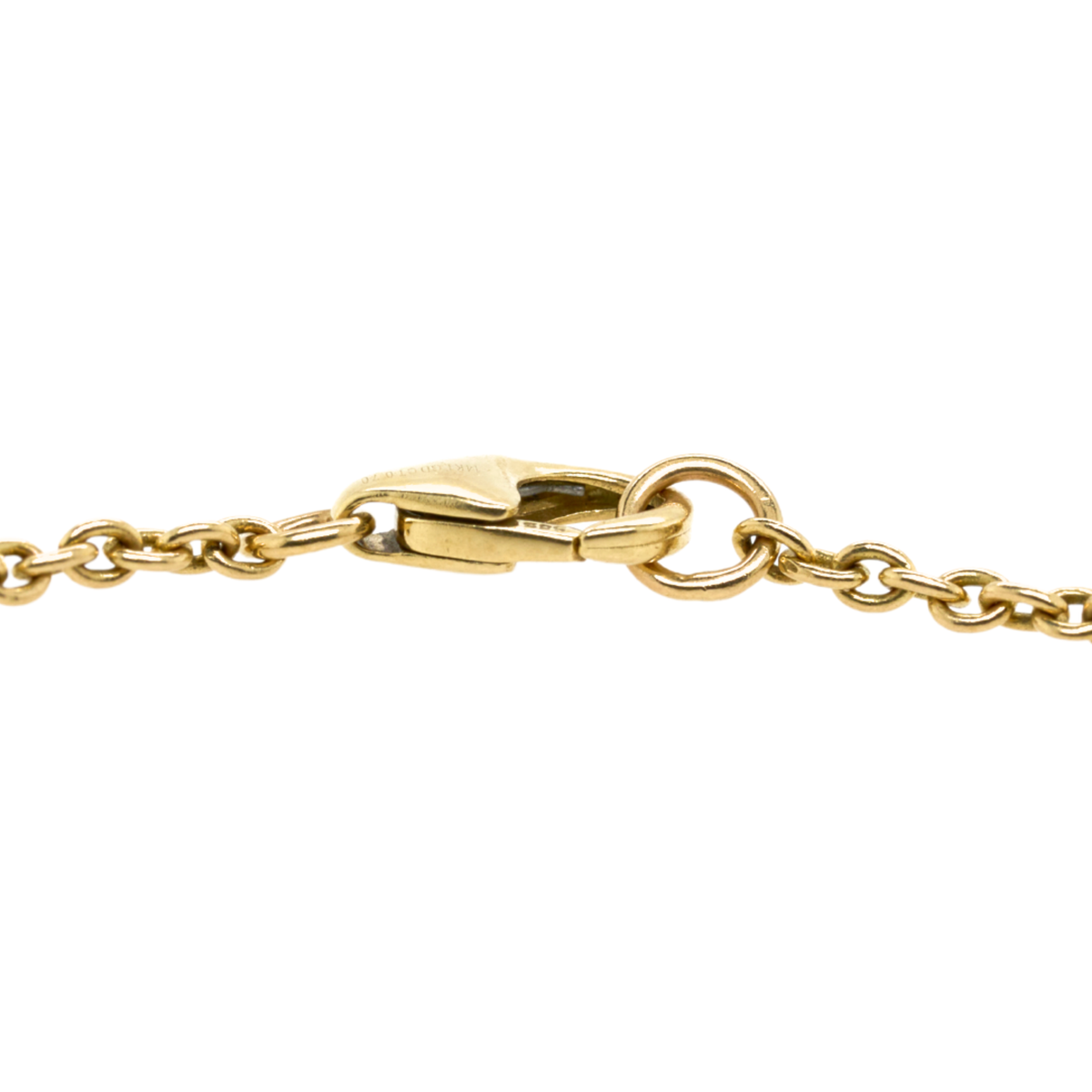 1.00 CTTW Round Lab-Grown Diamond Bracelet in 14K Yellow Gold, 6.5"