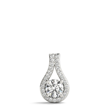 Multi-Diamond Solitaire Pendant Necklace