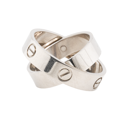 18K White Gold Ring