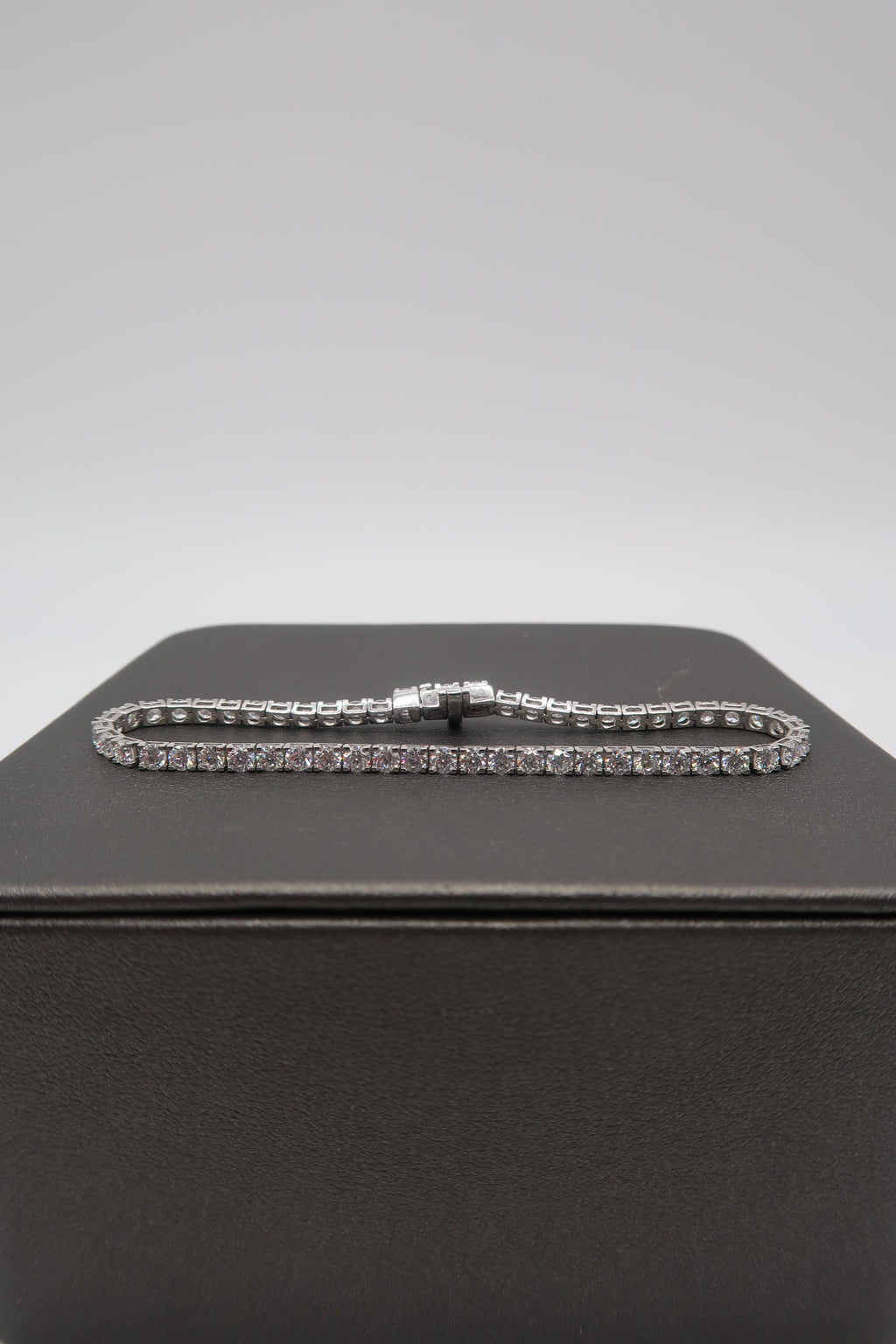 5cttw Lab Grown Round Diamond Tennis Bracelet 7" 14K Gold