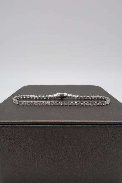 5cttw Lab Grown Diamond Tennis Bracelet 7" 14K White Gold