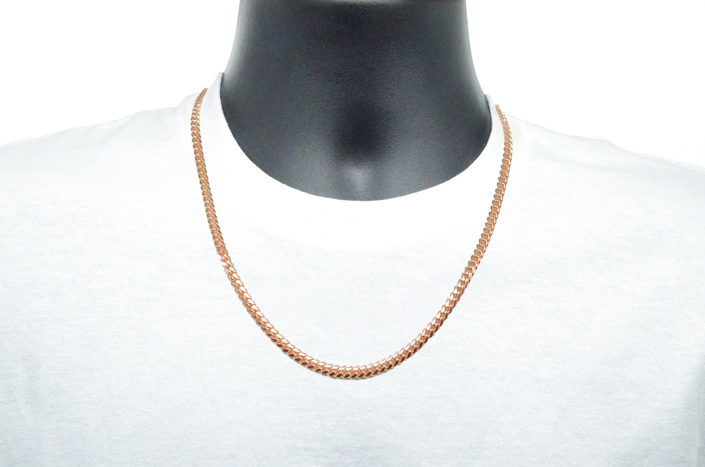 5mm Solid Gold Miami Cuban Chains Solid Gold Cuban Chains