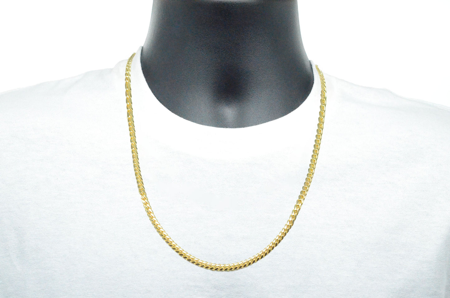 5mm Solid Gold Miami Cuban Chains Solid Gold Cuban Chains