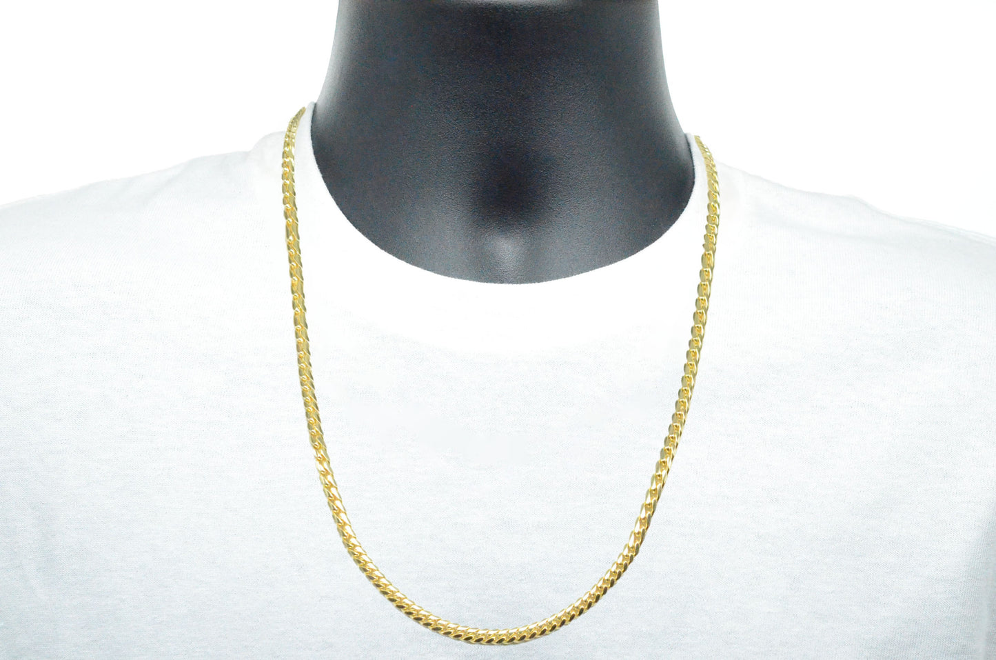 5mm Solid Gold Miami Cuban Chains Solid Gold Cuban Chains